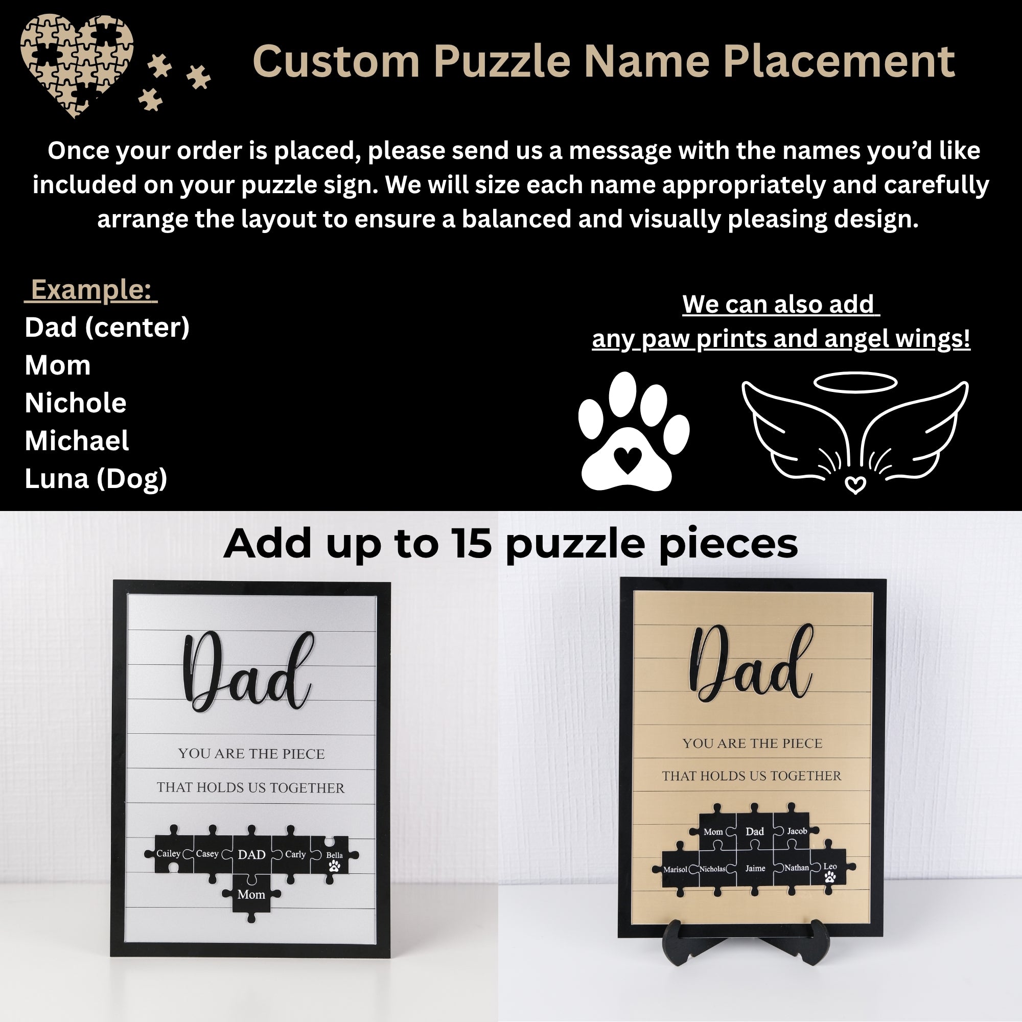 Christmas Gifts for Dad from kids, Thoughtful Birthday Gifts for Dad, Father's Day gift for Dad Grandpa, Meaningful gifts for Dad