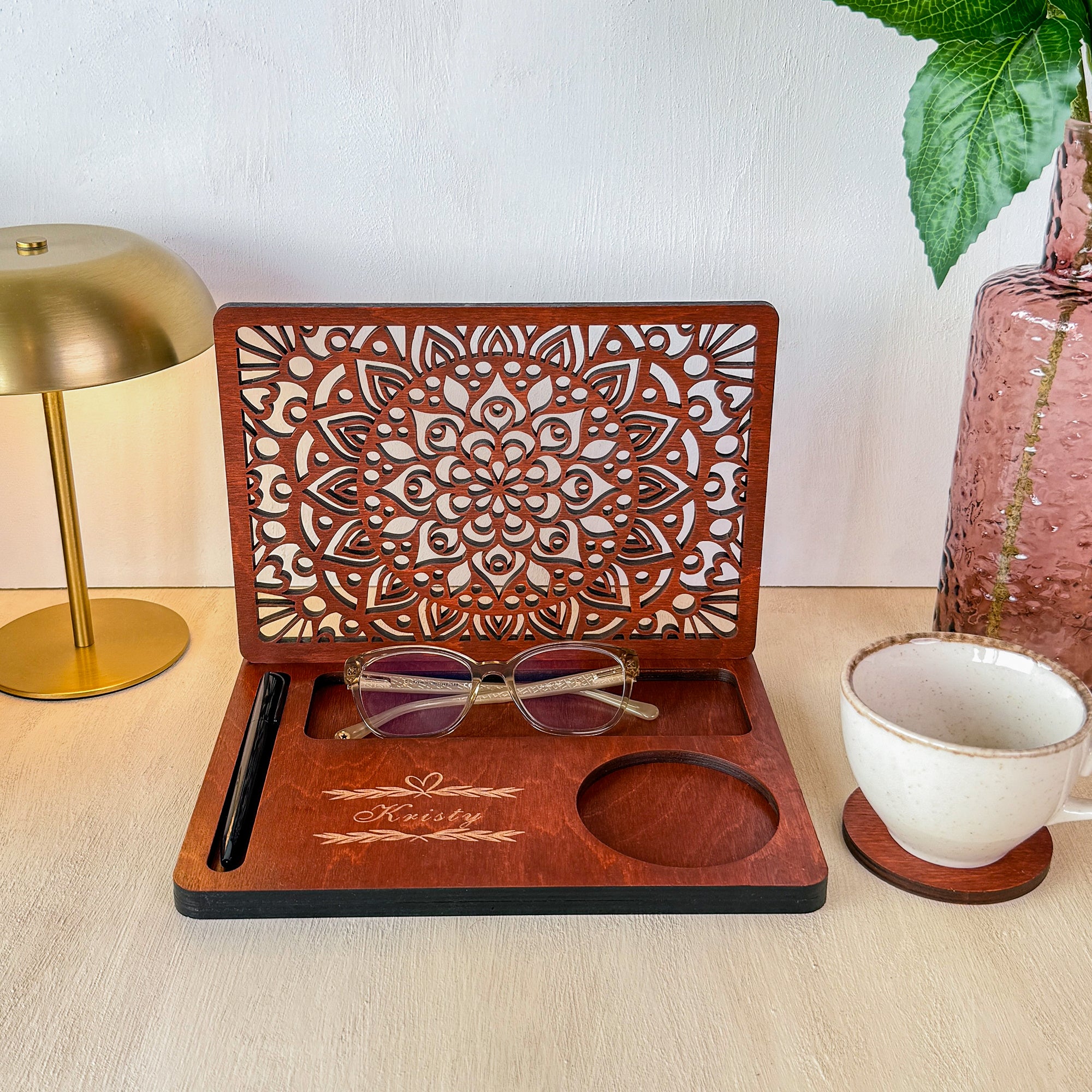 Personalized Wooden Book Stand Holder I Mother's day gift I Birthday Gifts for Wife I Mom Gift I Gifts for Women