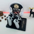 Black Colour Wood Controller Stand and headphone holder, ps5 controller stand, ps5 controller holder, xbox controller holder, xbox controller stand, gaming room accessories for game room setup, headphone holder, headphone stand, headset holder, headset stand, game room game ideas teen boy or for adults. Personalized with ''Dad By day, Gamer by Night'' and ''Name'