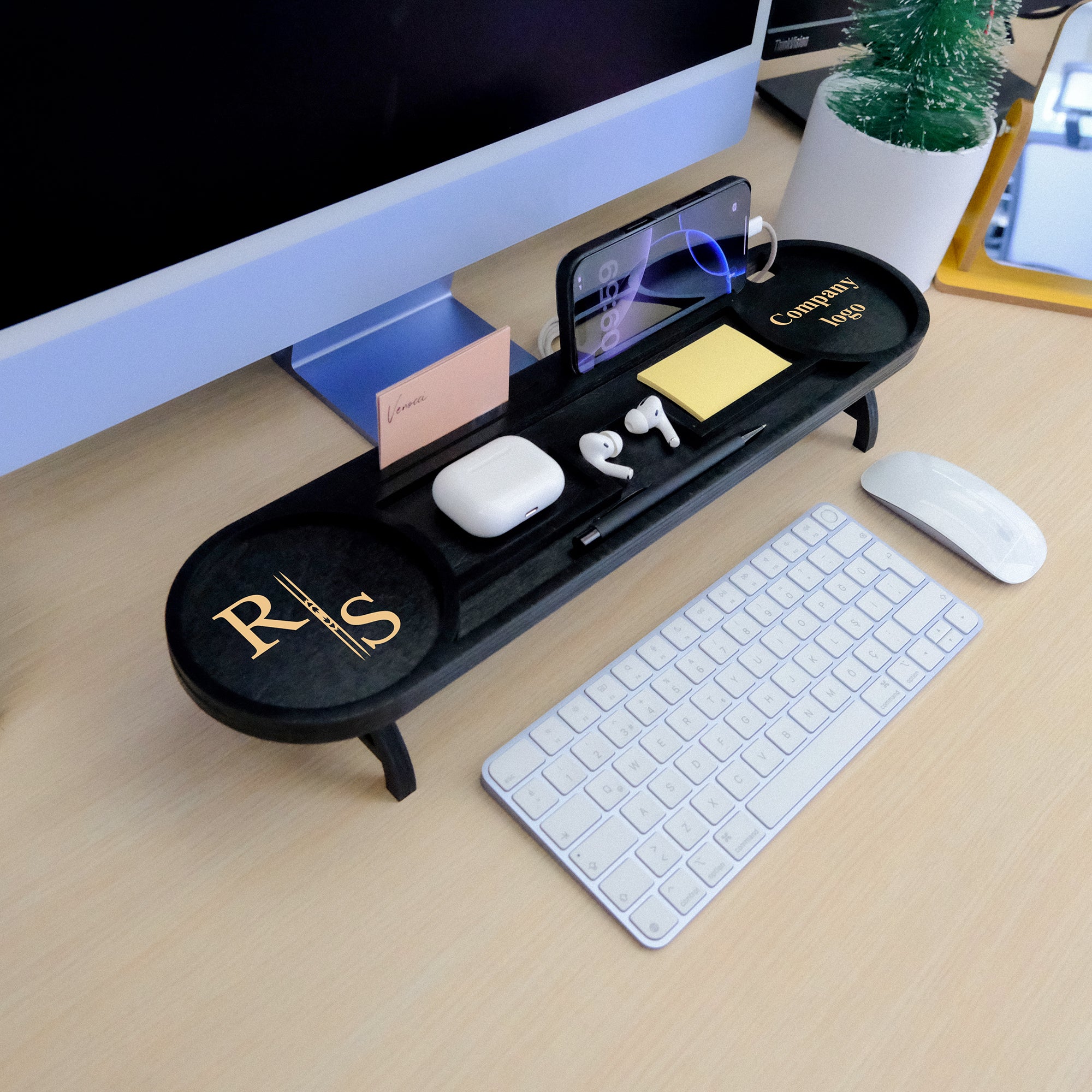 Individuelle Dockingstation aus Holz