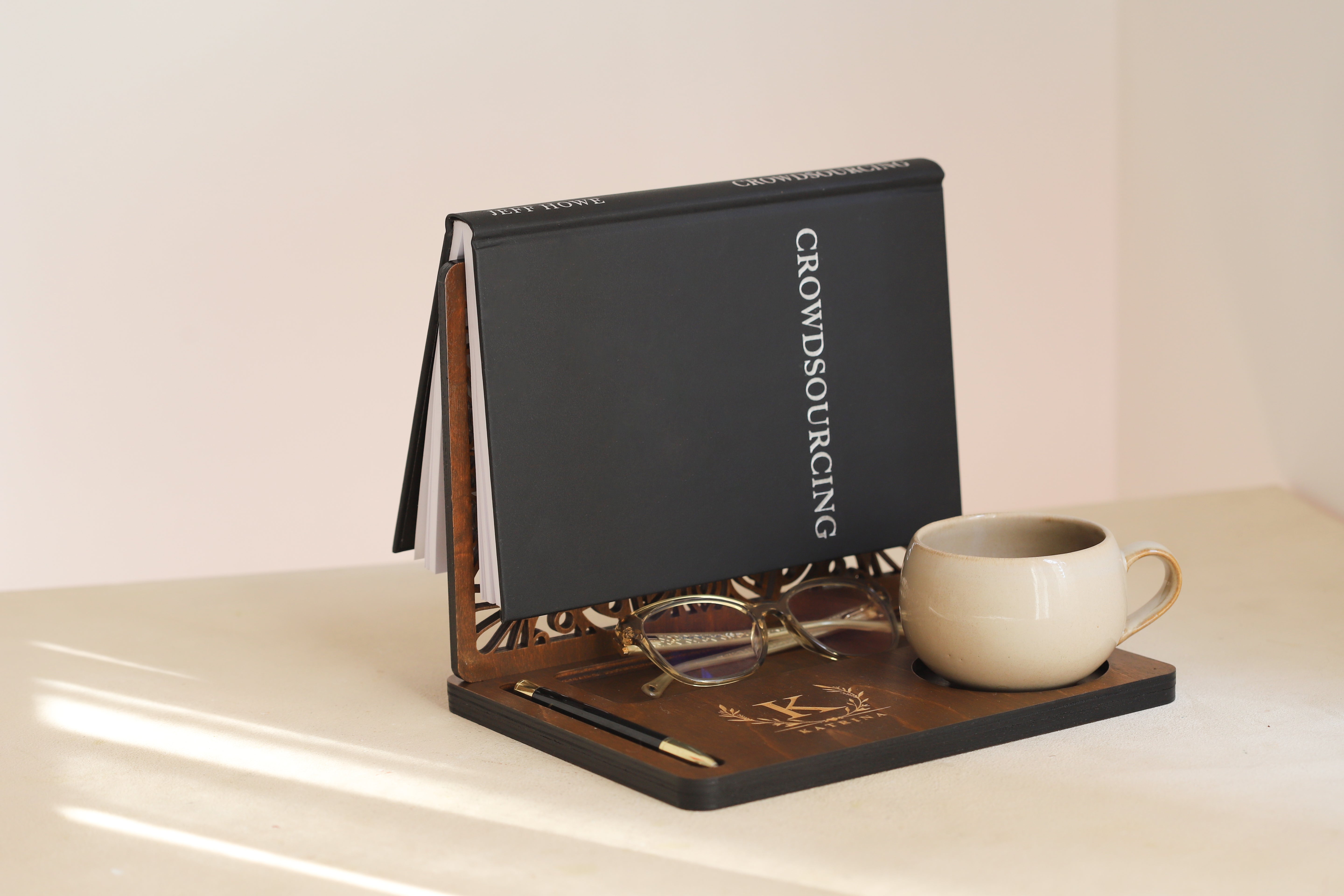 Personalized Wooden Book Stand Holder I Mother's day gift I Birthday Gifts for Wife I Mom Gift I Gifts for Women