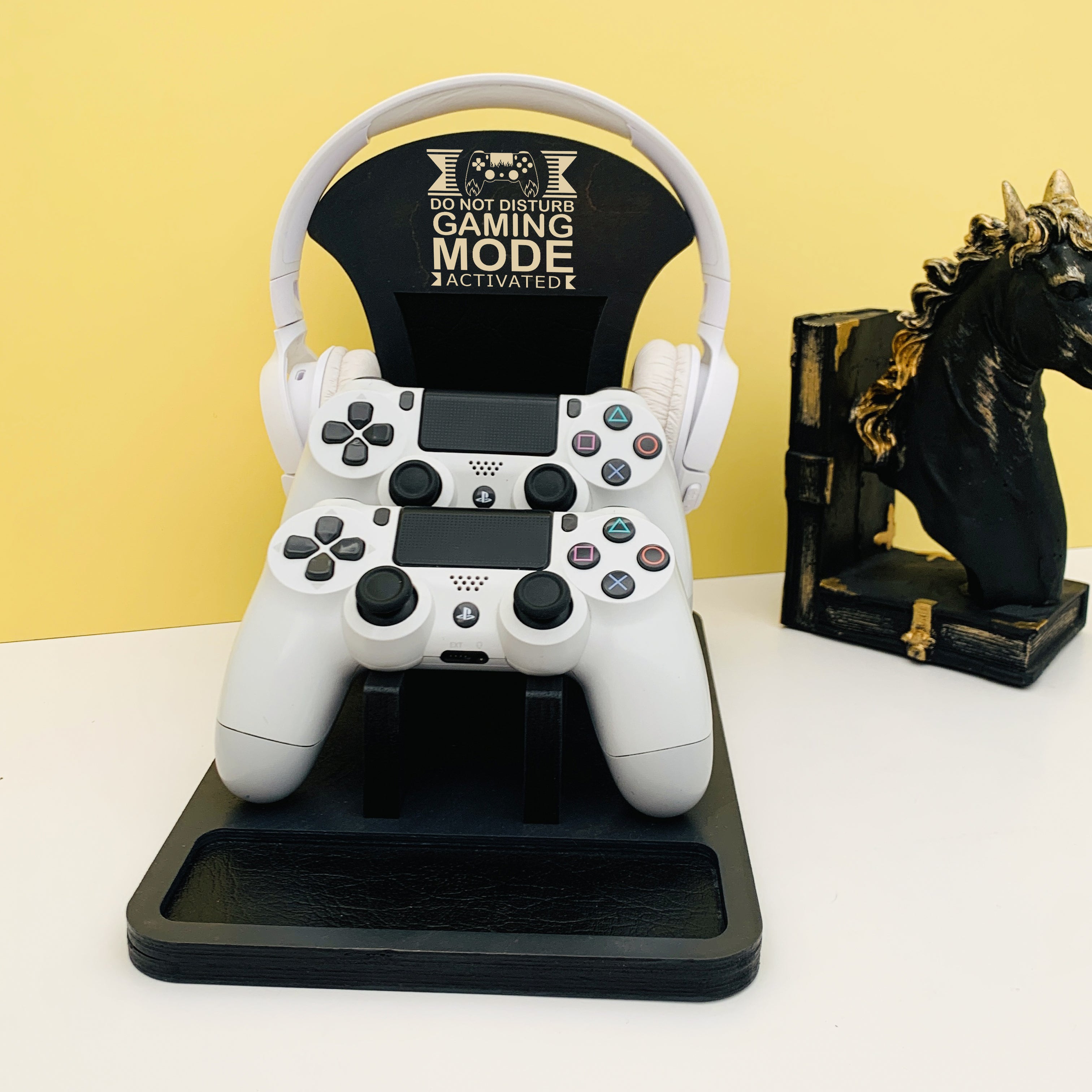Custom Controller Stand with headphone holder
