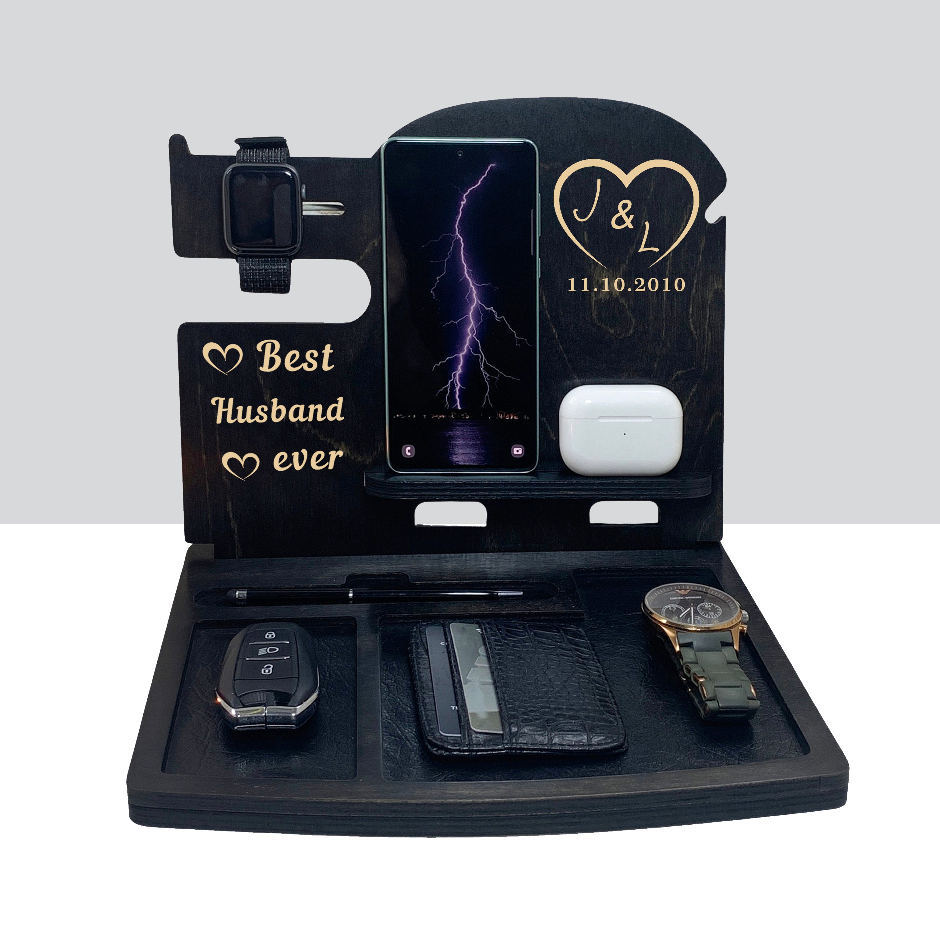 Individuelle Dockingstation aus Holz