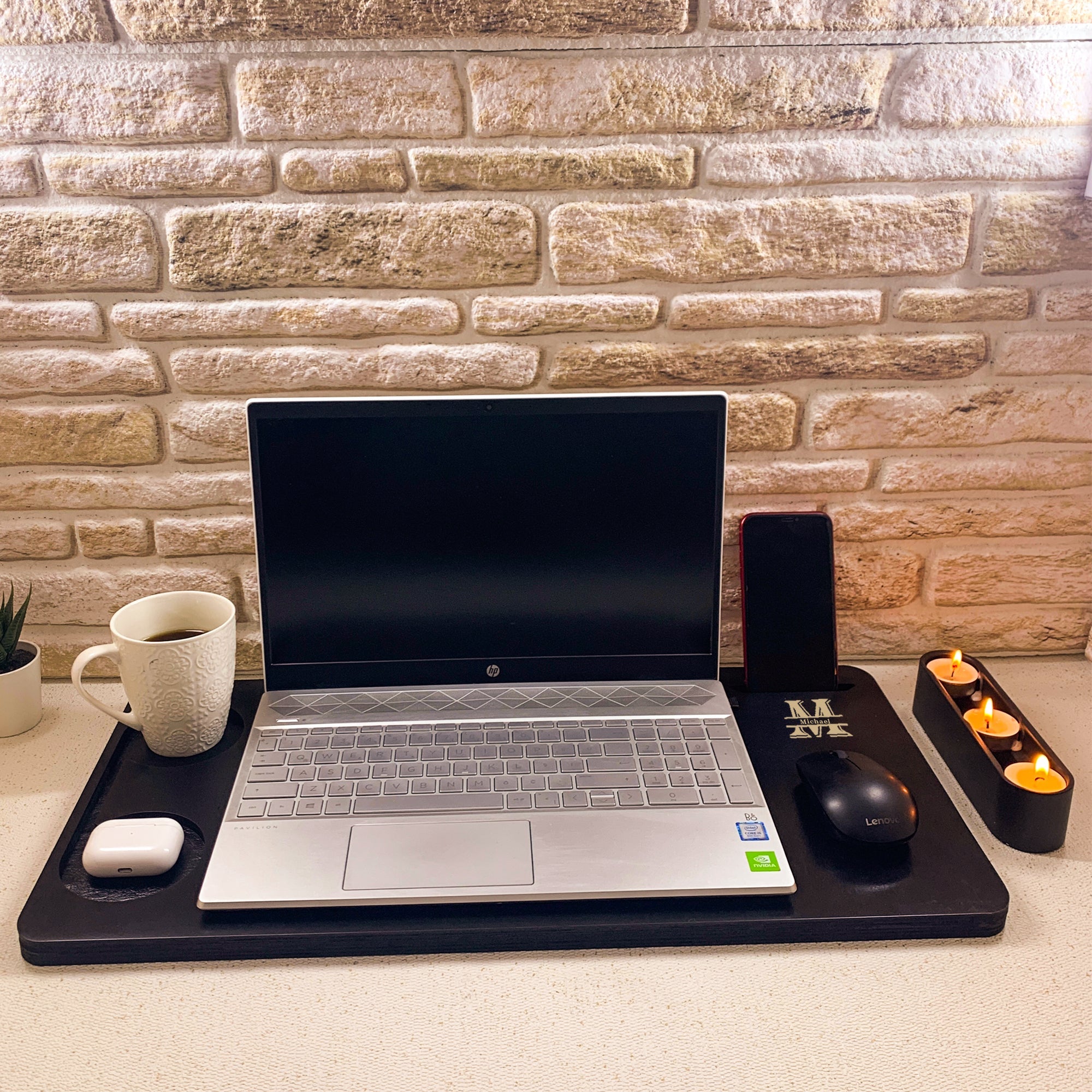 Wooden Laptop Stand