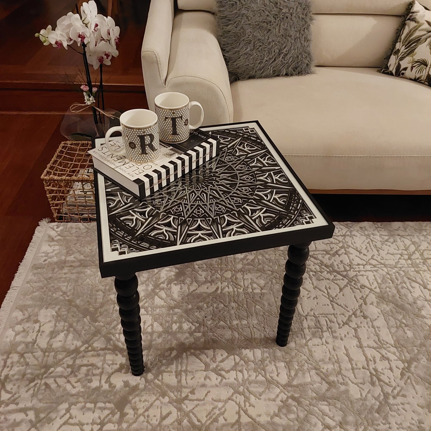 Table basse Luna_Vert