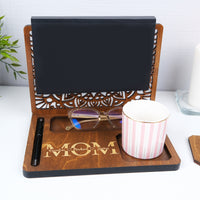 Personalized Wooden Book Stand Holder I Mother's day gift I  Birthday Gifts for Wife I Mom Gift I Gifts for Women