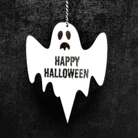 Custom Set of Halloween Decorations Ghost & Monster Decor, Outdoor and Indoor Waterproof Halloween Garden stakes, Hanging Signs, Fall Decor