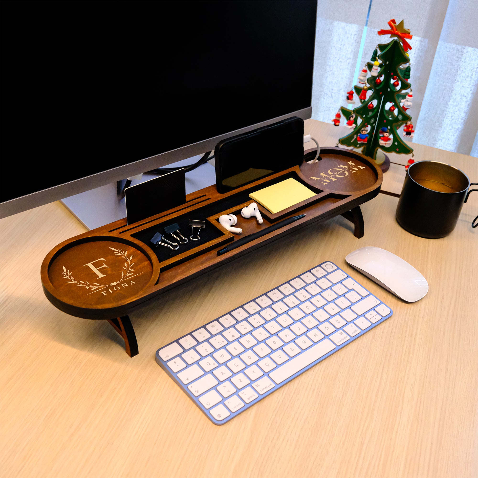 Individuelle Dockingstation aus Holz