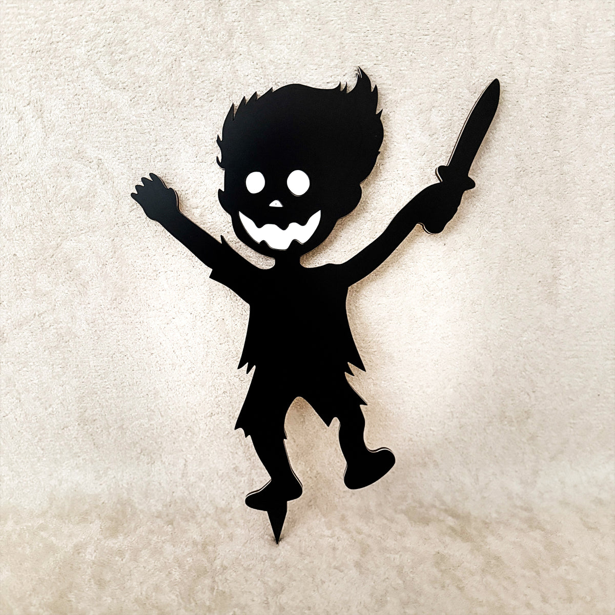 Custom Set of Halloween Decorations Ghost & Monster Decor, Outdoor and Indoor Waterproof Halloween Garden stakes, Hanging Signs, Fall Decor