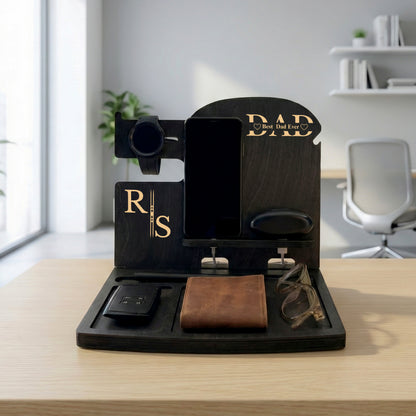 Individuelle Dockingstation aus Holz