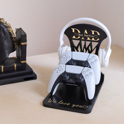 Support de contrôleur de jeu personnalisé / Support d’écouteurs, cadeaux d’anniversaire personnalisés pour lui