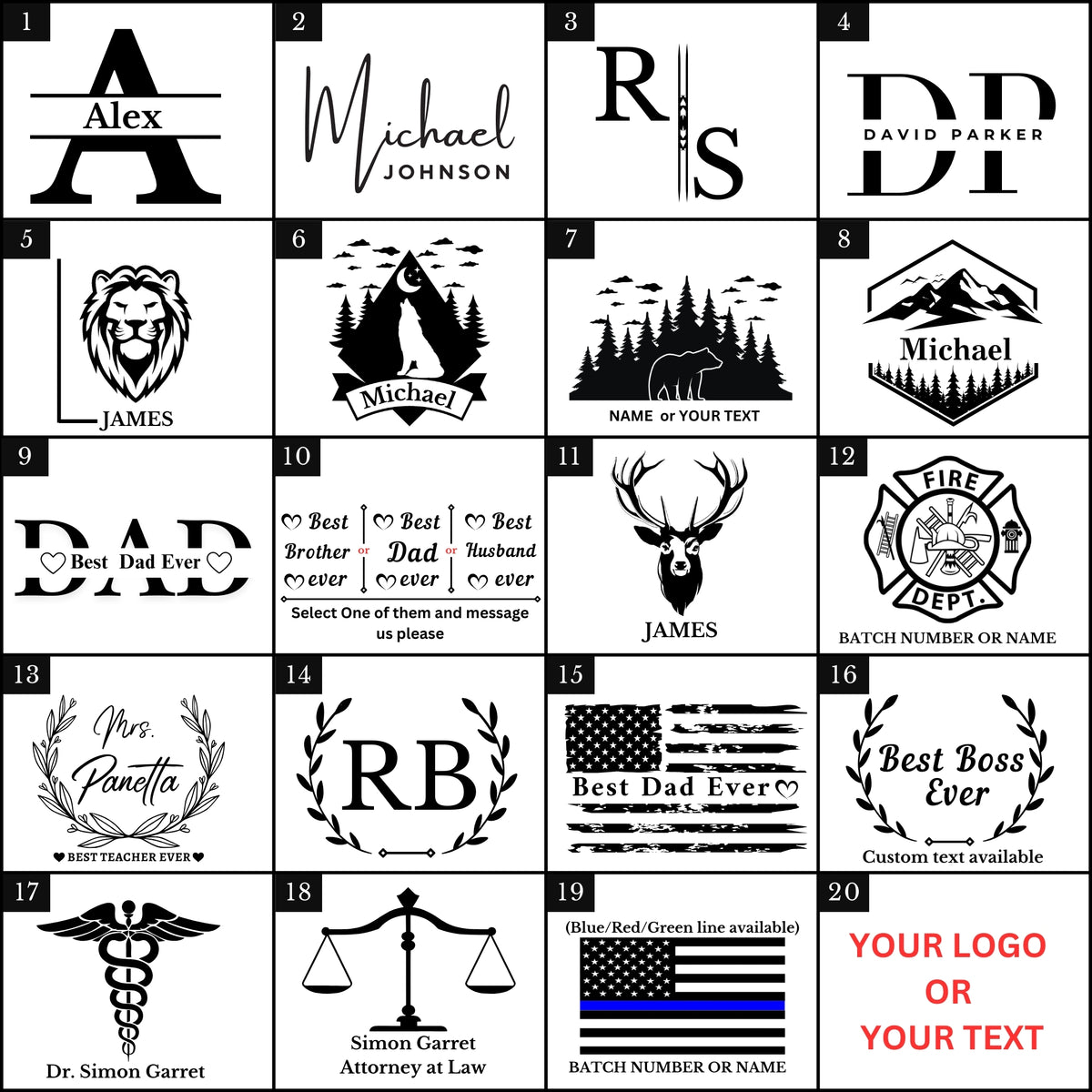 Monogram guide 1