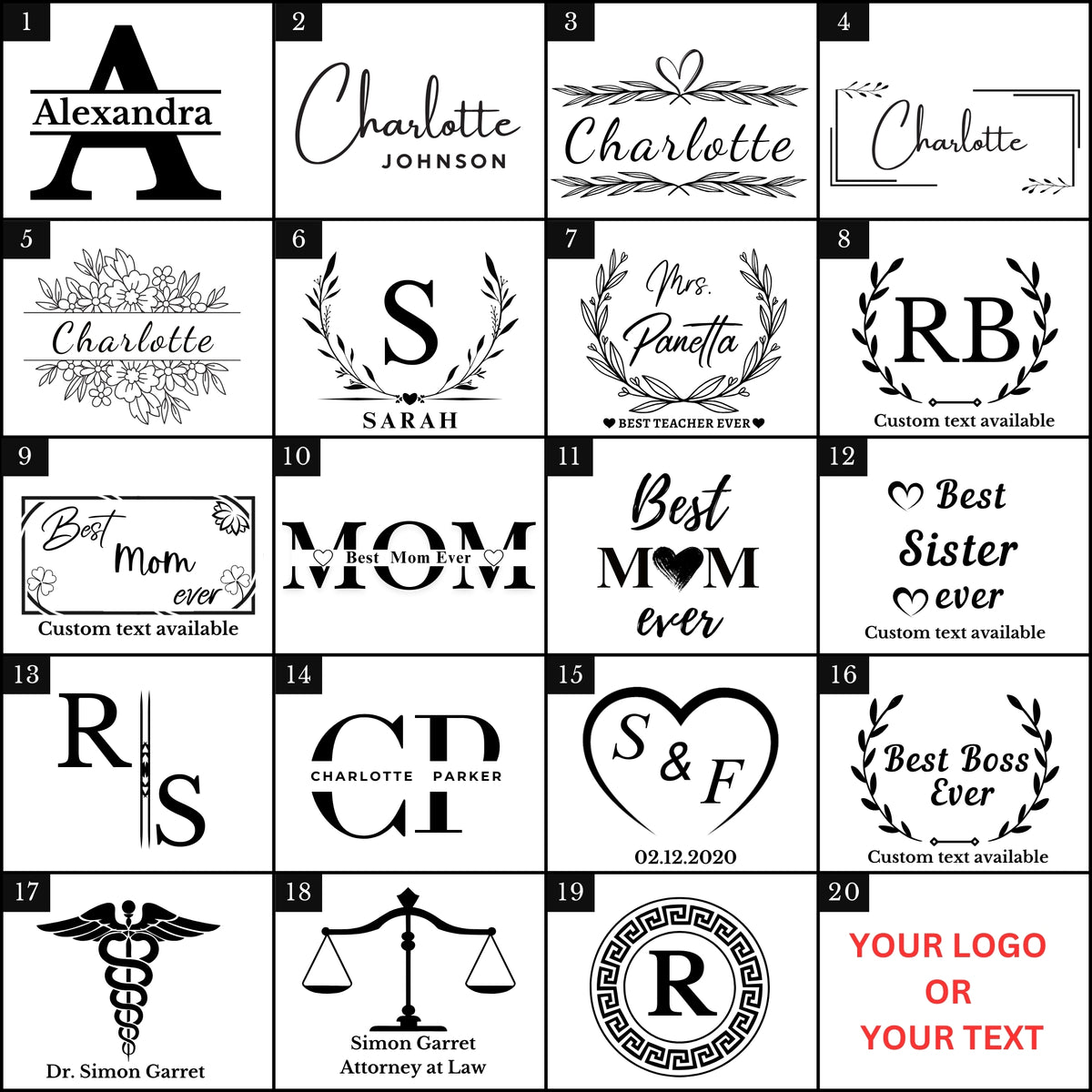 Monogram guide 1