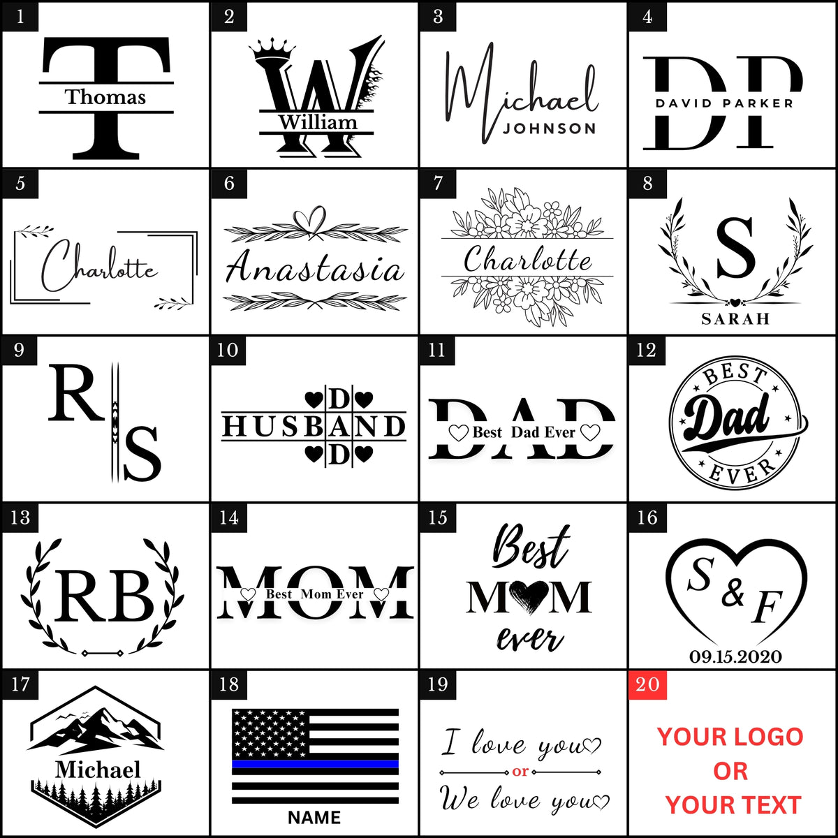 Monogram guide 1