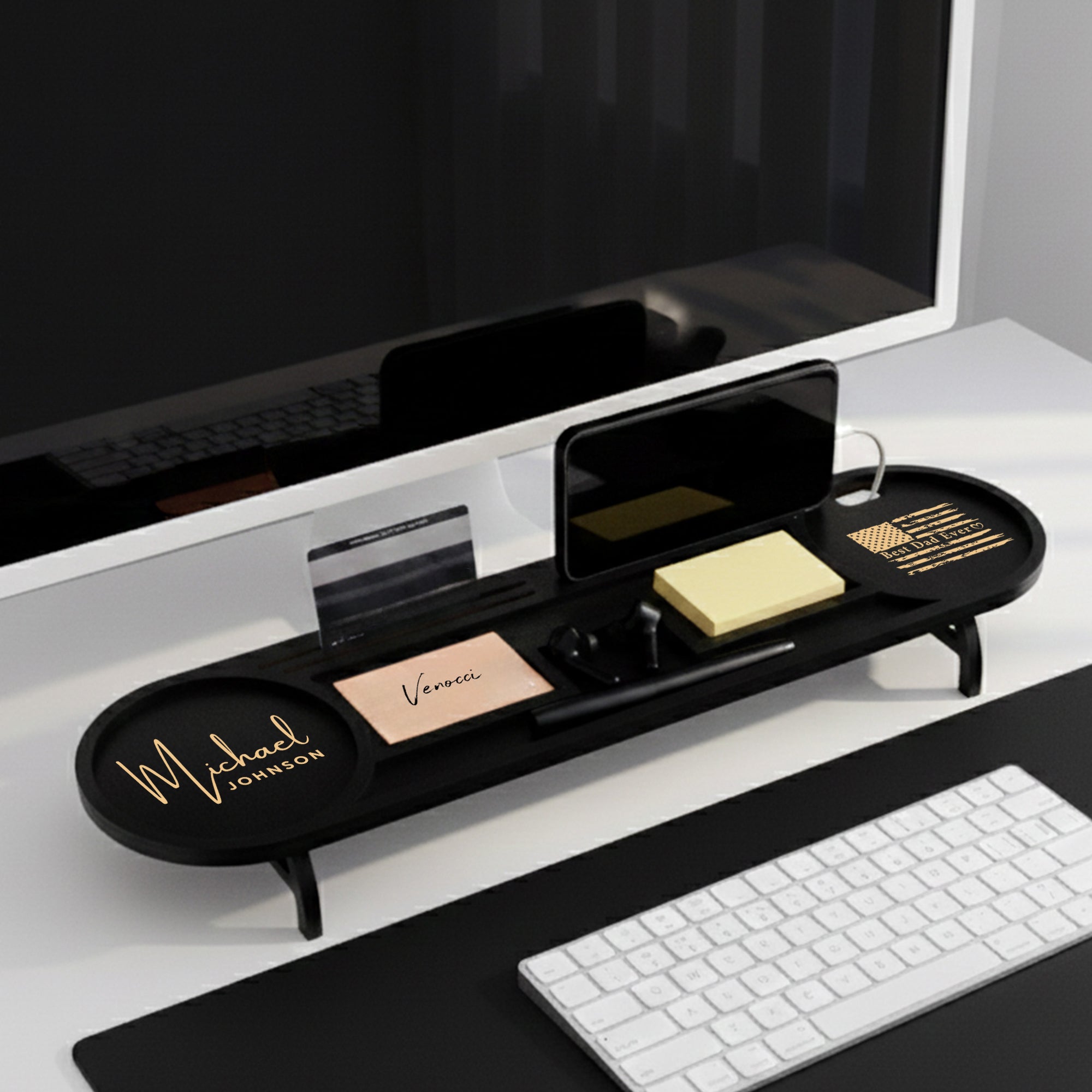 Individuelle Dockingstation aus Holz