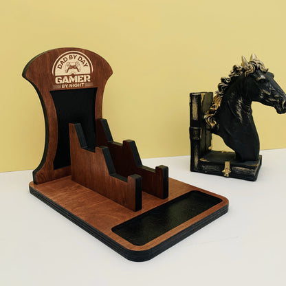 Support de contrôleur personnalisé avec support pour casque