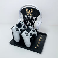 Support de contrôleur ps5 personnalisé, support de contrôleur xbox, support de casque - Venocci 